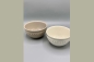 Preview: Bowl Schale taupe Keramik Vintage Schüssel 8,5 x 15 cm