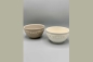 Preview: Bowl Schale cream off-white Keramik Vintage Schüssel 8,5 x 15 cm
