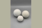Mobile Preview: Dekokugeln 3-er Set Whiteball weiss Keramik 5/6/7 cm