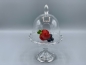 Mobile Preview: Glasglocke Cloche Haube Petit Four Klarglas rund 12 cm 24 cm