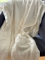 Preview: Decke Plaid Fleece off-white 130 x 180 cm