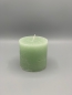 Preview: Stumpenkerze mint light green 10 x 10 cm by Branded