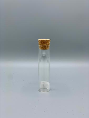 Flaschenpost aus Glas mit Korkverschluß Geschenkidee